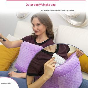 Oreiller de mastectomie durable et respirant, doux et confortable, pour soins postopératoires féminins, avec séparateur sans pression pour un soutien de guérison optimal - Product Image 2