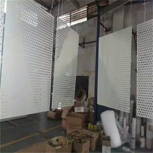 Revestimiento de fachada exterior de panel sólido de aluminio PVDF personalizado, muro cortina metálico para construcción comercial - Product Image 5