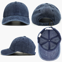 Casquette de baseball unisexe à profil bas non structurée, 6 panneaux, style vintage lavé, pour les sports de plein air d'été, casquette de papa personnalisée