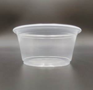 25ml/30ml/40ml/60ml/75ml/100ml/120ml/150ml <span class=keywords><strong>PP</strong></span> cốc nhựa dùng một lần nước sốt rõ ràng màu đen và trắng <span class=keywords><strong>PP</strong></span> chất liệu - Product Image 1