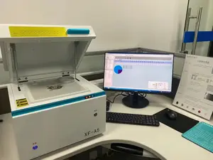 Máquina de prueba de pureza de joyería de oro XRF portátil de escritorio con detector Si-pin de 2, 0