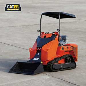 Mesin Pengolah Tanah Diesel <span class=keywords><strong>Mini</strong></span> Skid Steer <span class=keywords><strong>Loader</strong></span> Kapasitas Beban Operasional 350kg dengan Mesin dan Perlengkapan Impor - Product Image 2