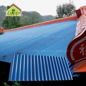 Nuevos materiales de construcción Hoja de techo corrugado de PVC Zehn Upvc Panel de techo de teja de cobertizo para almacenes Tejas de acero y asfalto - Product Image 5