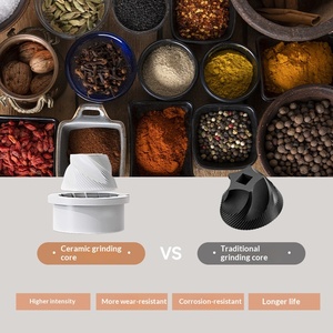 <strong>Large</strong> Capacity Food Grade Material Electric <strong>Pepper</strong> <strong>Grinders</strong> USB Powered Rechargeable Plastic Salt <strong>Pepper</strong> <strong>Grinder</strong> - Product Image 5