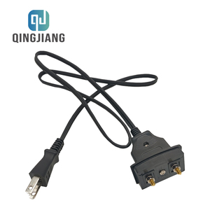 चुंबकीय सॉकेट उच्च गुणवत्ता वाले एक्सटेंशन कॉर्ड के साथ जापानी मानक दो-प्लग पावर कॉर्ड - Product Image 4