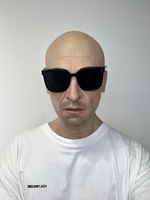Masque Masculin en Silicone Souple Réaliste Authentique, Coiffure Personnalisable, Idéal Fête Bal Maquillage
