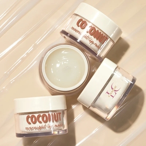 Masque pour les lèvres vegan à la noix de coco de marque privée réparateur nourrissant bio masque pour les lèvres de nuit anti-rides baume pour les lèvres - Product Image 2