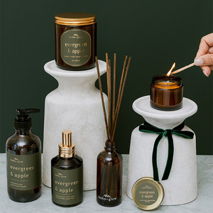 Vela Aromática AIKUN Ecológica y Vegana en Recipiente con Opción de Aroma para Decoración de Sala de Estar - Product Image 6