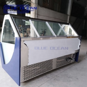 Réfrigérateurs et congélateurs profonds conteneurs de crème glacée grand congélateur à crème glacée vitrine pour gelato congélateur vitrine pour crème glacée - Product Image 3