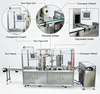 Machine d'emballage automatique en cellophane 3D sans résidus de produit à l'intérieur de la machine, machine d'emballage de boîtes en carton avec bande de déchirement