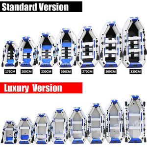 Solarmarine加厚充气筏便携式渔船划船小艇皮艇运动设计成人双气室 - Product Image 6