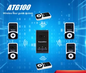 wireless tour guide system / conference translation device / audio guide equipment