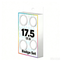 SKF Terastal Ensemble de badges Eeveelution complet : Collection de 81 designs pour le défi