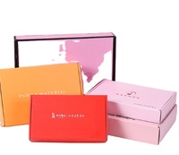 E Commerce Eco Friendly Set Top Personnaliser Emballage de boîte en carton ondulé Boîte recyclée Boîte d'expédition pliante