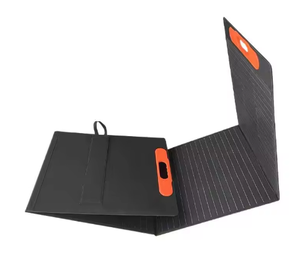 Panneau <span class=keywords><strong>solaire</strong></span> <span class=keywords><strong>pliable</strong></span> monocristallin OEM à bas prix 100W avec USB et Type-C, efficacité de 21,8%, cuisinière <span class=keywords><strong>solaire</strong></span> portable - Product Image 2