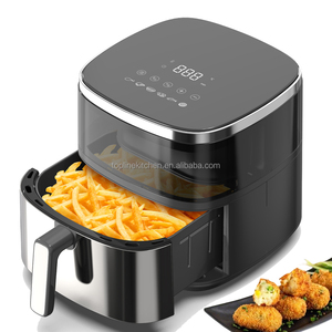 Top Friteuse à air visible 6L <span class=keywords><strong>8L</strong></span> Friteuse numérique avec deux éléments chauffants - Product Image 1