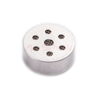 Microphone à condensateur électret (ECM) unidirectionnel 16*6.3mm avec plaques de soudure, noyau de microphone haute stabilité pour microphone de conférence