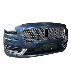 Parçalar özelleştirme Lincoln için Nautilus SUV ön tampon LED far takımı aksesuarlar ön araba tampon plaka oto parçası