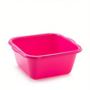 Square Plastic Basin 25L For Storage And Cleaning Tasks - Product Image 1