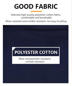 Travailleur personnel vêtements de travail atelier huile Station-service ingénieur de la circulation réparation mécanique minière Construction 2 pièces travail travail uniforme - Product Image 2