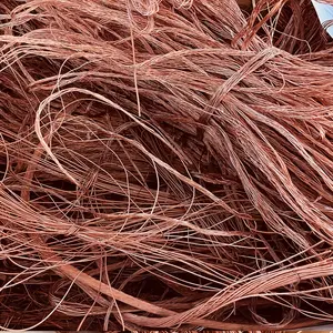 Chatarra de cobre 99.99% chatarra de alambre de cobre residual de alta pureza