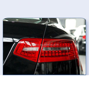 Gruppo Luci Posteriori per <span class=keywords><strong>Audi</strong></span> <span class=keywords><strong>A6</strong></span> <span class=keywords><strong>C6</strong></span> 2009-2011, Sostituzione Fanale Freno Posteriore, Lente Rossa, Copertura Alloggiamento Fanale - Product Image 2