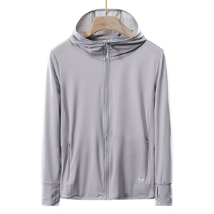 Ropa de Protección Solar de Punto de Manga Larga para Mujer, de Seda Helada, Transpirable y Cortavientos, Esencial para el Clima Cálido de Verano - Product Image 5