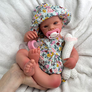 1 :1 실물 크기 다시 태어난 실리콘 아기 현실적인 피부 질감 19 인치 베티 소녀 인형 영화 수준 모델 OEM 서비스 가능 - Product Image 2