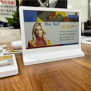Etiqueta de Nombre Electrónica para Mesa, con Pantalla de Tinta Electrónica, Sistema de Reserva, Placa de Identificación para Conferencias, Pantalla Doble de Tinta Electrónica - Product Image 1