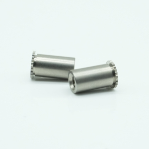 Pernos galvanizados de acero al carbono roscados con agujero ciego dentado M3 3, 5M3 M4 SM4 M5, 1/2" - Product Image 5