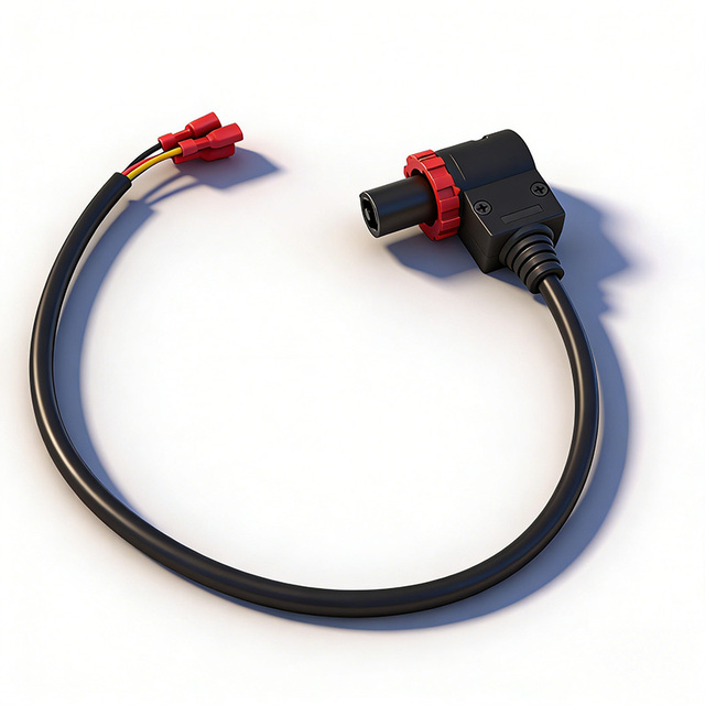 Custom 4 Pin CliffCon Plug Wiring Harness | 16AWG Power Cable Assembly | Industrial Equipment Cable