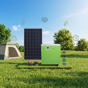 Unidad de Energía Solar Portátil Compacta de 5kW para Uso en Exteriores, Sistema de Energía Fuera de la Red WON-SESS-AP6000W, Sistema Solar Doméstico Todo en Uno de 1000W - Product Image 1