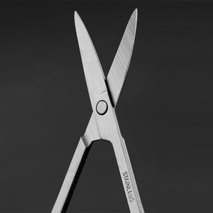 Tijeras de cutícula de acero inoxidable, herramienta de manicura y pedicura con cuchilla curva, alta calidad, suministro directo de fábrica - Product Image 6