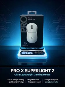 <span class=keywords><strong>Mouse</strong></span> da Gaming Wireless USB Logitech GPro <span class=keywords><strong>X</strong></span> Superlight 2, Sensore a 2 Modalità, Retroilluminazione LED, Impermeabile, Programmabile, per Laptop, per Giocatori Destrorsi - Product Image 3