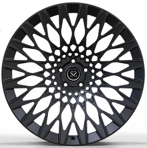 21x9.5 satin đen tùy chỉnh 1-pc giả mạo bánh xe cho Audi <span class=keywords><strong>RS</strong></span> Q3 2020 - Product Image 2