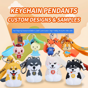 Servizio di Design Gratuito, Portachiavi Mascotte 3D in PVC, Scatola Misteriosa, Supporto per Telefono, Regalo Personalizzato per Anniversari Aziendali - Product Image 1