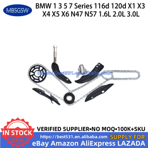 Kit de cadena de distribución MBSGSW para <span class=keywords><strong>BMW</strong></span> <span class=keywords><strong>1</strong></span> 3 5 7 Series <span class=keywords><strong>116d</strong></span> 120d X1 X2 X3 X4 X5 X6 N47 N57 <span class=keywords><strong>1</strong></span>.6L 2.0L 3.0L DOHC 2006-2023 11318570649 - Product Image 6