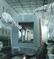 Machine de peinture automatique par pulvérisation, robot CNC 6 axes pour la peinture de pièces automobiles