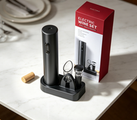 TGYW Aanpasbare Logo Elektrische Kurkentrekker Set Cadeausets Multifunctionele Elektrische Kurkentrekker op Batterijen