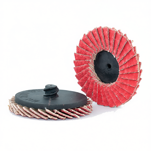 Disco de Láminas Cerámicas Fervi Mini de 40 mm para Lijado y Acabado de Metal - Product Image 2