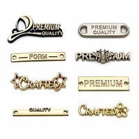 Étiquettes métalliques 3D personnalisées en relief – Formes écologiques sur mesure (rondes/ovales/carrées/rectangulaires/enroulables) pour vêtements, sacs et chaussures