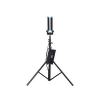 Menara Lampu LED Listrik Atlas Copco HiLight PE3 3000 M2 4x120W SMD Kontrol WiFi IP67 30kg