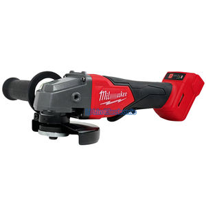 Gerinda Sudut Li-ion <span class=keywords><strong>125mm</strong></span> Multifungsi Kecepatan Variabel Alat Listrik 18v Kecepatan Tinggi Penghilang Karat 9500rpm - Product Image 3