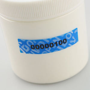 Free sample VOID Private Label Custom Wholesale Heat-resistant Waterproof Void Hologram <b>Sticker</b> - Product Image 2