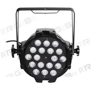 18PCS <span class=keywords><strong>10W</strong></span> RGBW 4in1 dẫn mệnh có thể ánh sáng sân khấu cho các sự kiện bên - Product Image 3