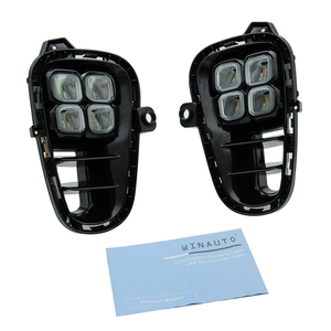 Feu <span class=keywords><strong>antibrouillard</strong></span> LED pour voiture, système d'éclairage automatique, étanche, 4 yeux, pour <span class=keywords><strong>KIA</strong></span> <span class=keywords><strong>Rio</strong></span> 2018, 2019, 2020, DRL - Product Image 2