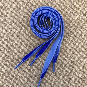Cordones de Terciopelo de Seda de 16 mm de Ancho, 80-180 cm, Cordones Planos de Cuero para Zapatos, Cordones Planos de Poliéster Coloridos para Zapatos - Product Image 2