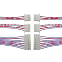 Sunny bussnises-connecteur JST câble femelle, 10cm/20cm/30cm, 2.54 pièces, type 2p/3p/4p/6p/8p/10p/12p, simple/Double tête 26AWG