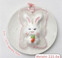 Mainan Silikon Food-Grade Squishy Cream Clay Kelinci dengan Tepi Jahitan - Mainan Pereda Stres dan Dekompresi Grosir Mainan Fidget