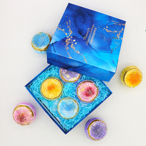 Coffret cadeau de bombes de bain aromathérapeutiques en cristal personnalisées, bombes de bain nourrissantes au sel de mer, cadeau SPA pour femmes et filles, relaxation et hydratation - Product Image 3